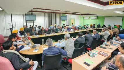 Government meeting with farmers