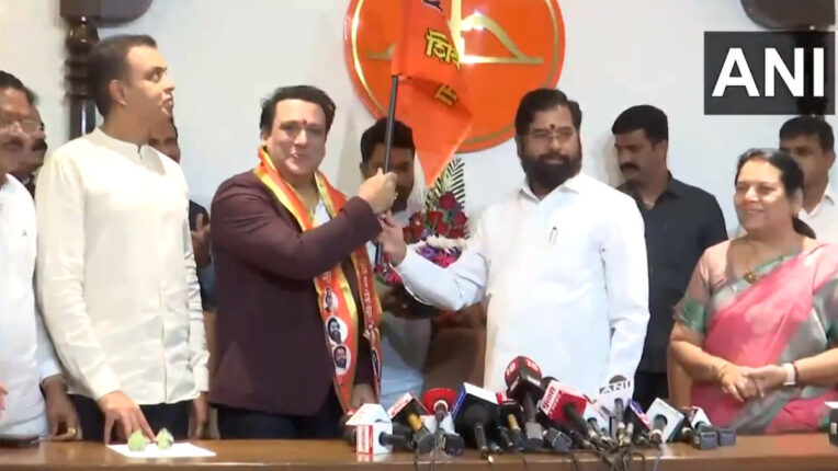 Govinda Joins Shiv Sena, Eknath Shinde