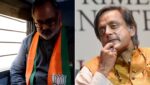 Lok Sabha Elections 2024 Rajeev Chandrasekhar train travel and talk about Shashi Tharoor