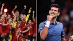 Spain Women Football Team And Novak Djokovic Laureus World Sports Awards